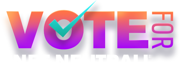 Vote for Net Neutrality logo
